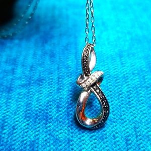 Great Gift ❤ Marcasite Eternity🖤Necklace
